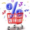 3d-shopping-cart-with-percentage-and-confetti-vector-50648708 3d-shopping-cart-with-percentage-and-confetti-vector-50648708